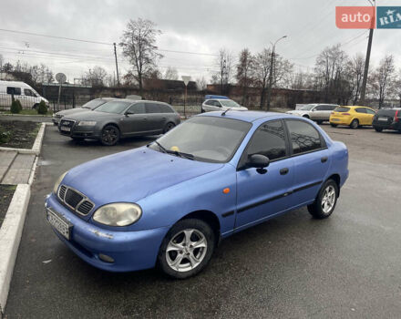 Синий Дэу Ланос, объемом двигателя 1.5 л и пробегом 220 тыс. км за 2300 $, фото 7 на Automoto.ua