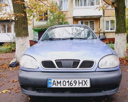 Синий Дэу Ланос, объемом двигателя 1.5 л и пробегом 300 тыс. км за 1450 $, фото 8 на Automoto.ua