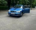 Синий Дэу Ланос, объемом двигателя 1.5 л и пробегом 101 тыс. км за 2000 $, фото 1 на Automoto.ua