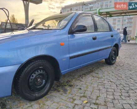 Синий Дэу Ланос, объемом двигателя 1.5 л и пробегом 165 тыс. км за 2999 $, фото 10 на Automoto.ua