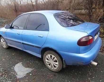 Синий Дэу Ланос, объемом двигателя 1.6 л и пробегом 172 тыс. км за 3100 $, фото 9 на Automoto.ua