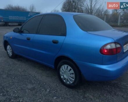 Синий Дэу Ланос, объемом двигателя 1.5 л и пробегом 113 тыс. км за 1800 $, фото 1 на Automoto.ua