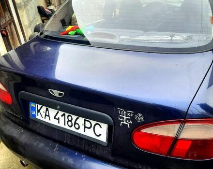 Синий Дэу Ланос, объемом двигателя 1.5 л и пробегом 220 тыс. км за 2000 $, фото 7 на Automoto.ua