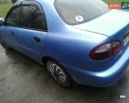 Синий Дэу Ланос, объемом двигателя 1.5 л и пробегом 165 тыс. км за 2700 $, фото 9 на Automoto.ua
