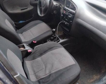 Синий Дэу Ланос, объемом двигателя 1.5 л и пробегом 295 тыс. км за 2400 $, фото 1 на Automoto.ua