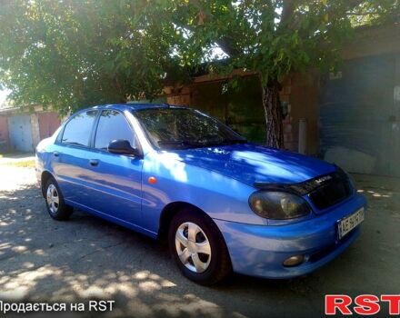 Синий Дэу Ланос, объемом двигателя 1.5 л и пробегом 280 тыс. км за 2100 $, фото 12 на Automoto.ua