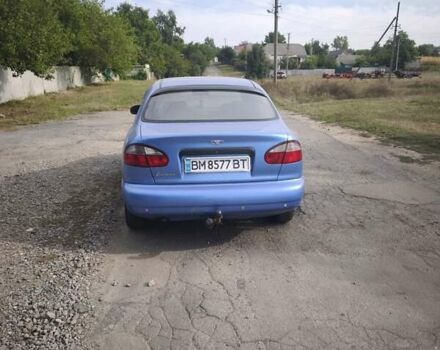Синий Дэу Ланос, объемом двигателя 1.6 л и пробегом 1 тыс. км за 2600 $, фото 3 на Automoto.ua