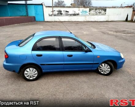 Синий Дэу Ланос, объемом двигателя 1.5 л и пробегом 193 тыс. км за 1850 $, фото 2 на Automoto.ua