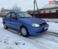 Синий Дэу Ланос, объемом двигателя 1.5 л и пробегом 217 тыс. км за 2600 $, фото 1 на Automoto.ua