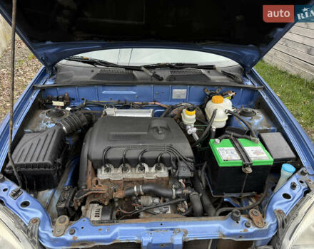 Синий Дэу Ланос, объемом двигателя 1.3 л и пробегом 224 тыс. км за 1490 $, фото 22 на Automoto.ua