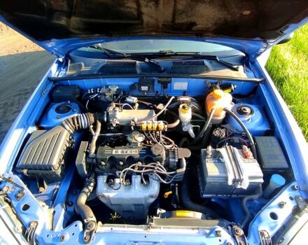 Синий Дэу Ланос, объемом двигателя 1.5 л и пробегом 97 тыс. км за 3500 $, фото 11 на Automoto.ua