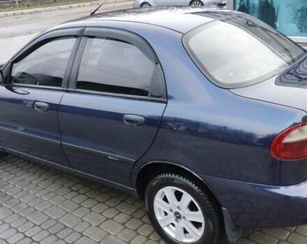 Синий Дэу Ланос, объемом двигателя 1.5 л и пробегом 194 тыс. км за 2593 $, фото 5 на Automoto.ua