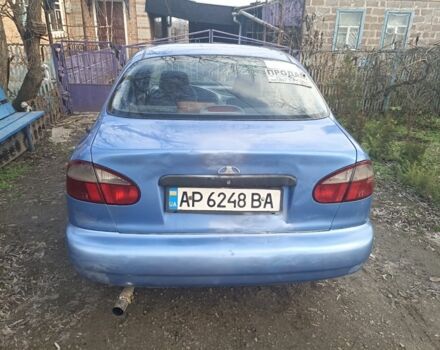 Синий Дэу Ланос, объемом двигателя 1.4 л и пробегом 223 тыс. км за 1066 $, фото 3 на Automoto.ua