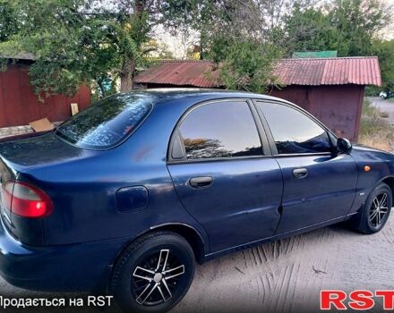 Синий Дэу Ланос, объемом двигателя 1.5 л и пробегом 217 тыс. км за 2100 $, фото 12 на Automoto.ua
