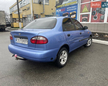 Синий Дэу Ланос, объемом двигателя 1.5 л и пробегом 220 тыс. км за 2300 $, фото 3 на Automoto.ua