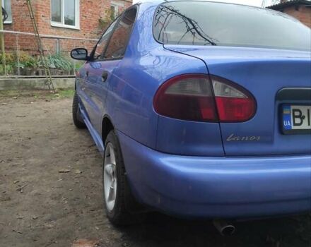 Синий Дэу Ланос, объемом двигателя 1.5 л и пробегом 97 тыс. км за 2900 $, фото 6 на Automoto.ua