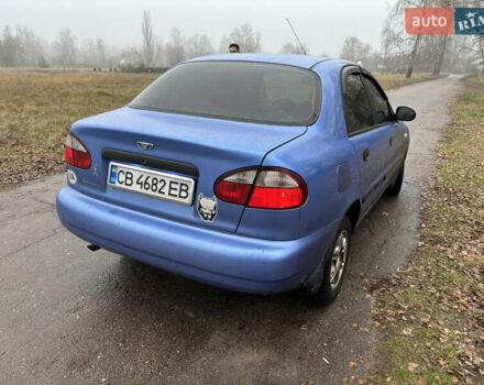 Синій Деу Ланос, об'ємом двигуна 1.39 л та пробігом 200 тис. км за 2350 $, фото 3 на Automoto.ua