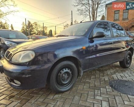 Синий Дэу Ланос, объемом двигателя 1.6 л и пробегом 125 тыс. км за 1600 $, фото 14 на Automoto.ua