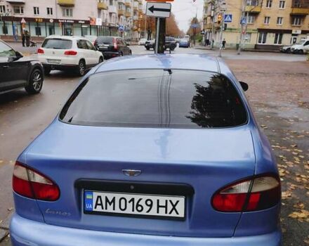 Деу Ланос 2007 у Житомирі на Automoto.ua Синій Деу Ланос, об'ємом двигуна 1.5 л та пробігом 300 тис. км за 1350 $, фото 2 на Automoto.ua