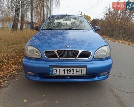 Синий Дэу Ланос, объемом двигателя 1.5 л и пробегом 240 тыс. км за 2550 $, фото 11 на Automoto.ua