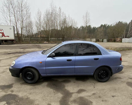 Синий Дэу Ланос, объемом двигателя 1.5 л и пробегом 311 тыс. км за 950 $, фото 2 на Automoto.ua