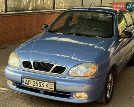 Дэу Ланос 2007 в Запорожье на Automoto.ua Синий Дэу Ланос, объемом двигателя 1.5 л и пробегом 240 тыс. км за 2600 $, фото 2 на Automoto.ua