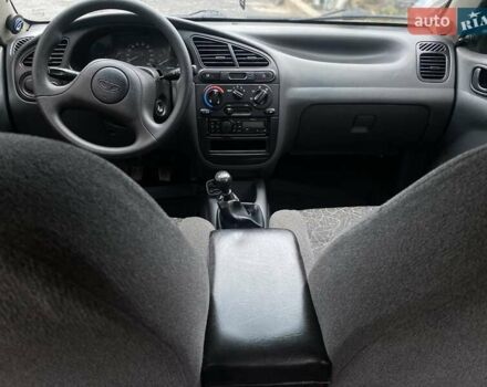 Синий Дэу Ланос, объемом двигателя 1.5 л и пробегом 215 тыс. км за 2350 $, фото 14 на Automoto.ua