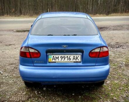 Синій Деу Ланос, об'ємом двигуна 1.5 л та пробігом 350 тис. км за 1100 $, фото 3 на Automoto.ua