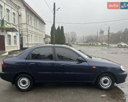 Синий Дэу Ланос, объемом двигателя 1.5 л и пробегом 123 тыс. км за 2300 $, фото 6 на Automoto.ua