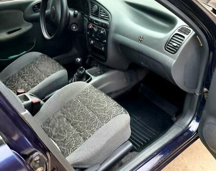 Синій Деу Ланос, об'ємом двигуна 1.5 л та пробігом 220 тис. км за 2000 $, фото 4 на Automoto.ua