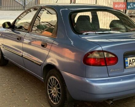 Дэу Ланос 2007 в Запорожье на Automoto.ua Синий Дэу Ланос, объемом двигателя 1.5 л и пробегом 240 тыс. км за 2600 $, фото 1 на Automoto.ua