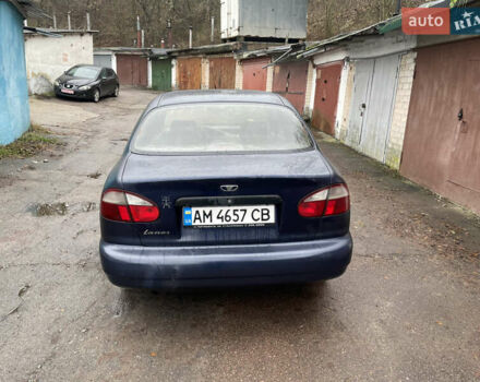 Синий Дэу Ланос, объемом двигателя 1.5 л и пробегом 245 тыс. км за 1650 $, фото 4 на Automoto.ua