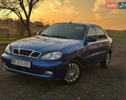 Синій Деу Ланос, об'ємом двигуна 1.5 л та пробігом 250 тис. км за 2900 $, фото 1 на Automoto.ua