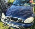 Синий Дэу Ланос, объемом двигателя 1.5 л и пробегом 232 тыс. км за 1500 $, фото 1 на Automoto.ua