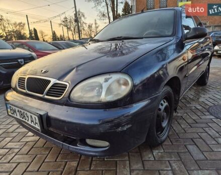 Синий Дэу Ланос, объемом двигателя 1.6 л и пробегом 125 тыс. км за 1600 $, фото 15 на Automoto.ua