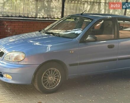 Дэу Ланос 2007 в Запорожье на Automoto.ua Синий Дэу Ланос, объемом двигателя 1.5 л и пробегом 240 тыс. км за 2600 $, фото 9 на Automoto.ua