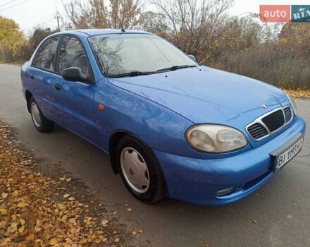 Синий Дэу Ланос, объемом двигателя 1.5 л и пробегом 240 тыс. км за 2550 $, фото 6 на Automoto.ua