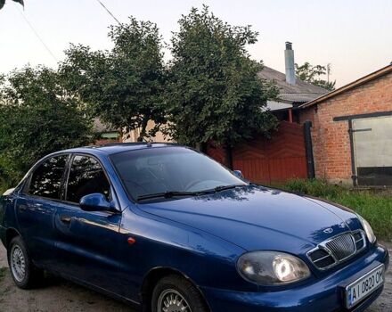 Синий Дэу Ланос, объемом двигателя 1.5 л и пробегом 237 тыс. км за 2150 $, фото 6 на Automoto.ua