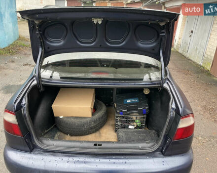 Синий Дэу Ланос, объемом двигателя 1.5 л и пробегом 245 тыс. км за 1650 $, фото 9 на Automoto.ua