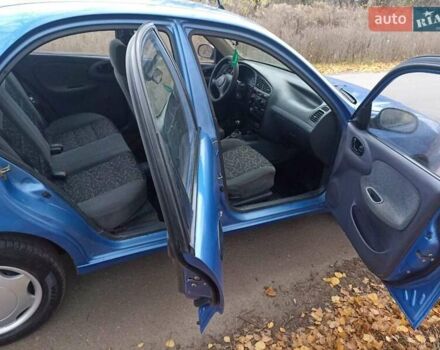 Синий Дэу Ланос, объемом двигателя 1.5 л и пробегом 240 тыс. км за 2550 $, фото 5 на Automoto.ua