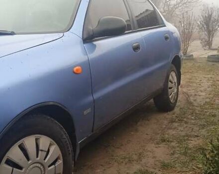 Синий Дэу Ланос, объемом двигателя 1.5 л и пробегом 157 тыс. км за 1550 $, фото 7 на Automoto.ua