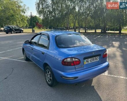Синій Деу Ланос, об'ємом двигуна 1.39 л та пробігом 161 тис. км за 2299 $, фото 3 на Automoto.ua
