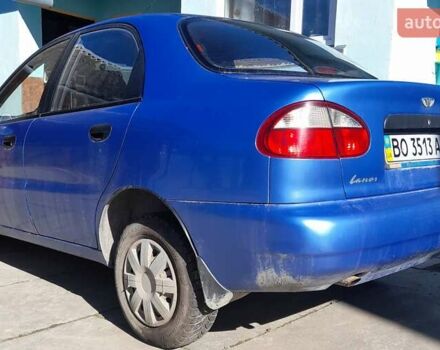 Дэу Ланос 2007 в Черткове на Automoto.ua Синий Дэу Ланос, объемом двигателя 1.4 л и пробегом 66 тыс. км за 2400 $, фото 2 на Automoto.ua