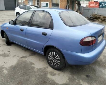 Синий Дэу Ланос, объемом двигателя 1.5 л и пробегом 295 тыс. км за 2600 $, фото 5 на Automoto.ua