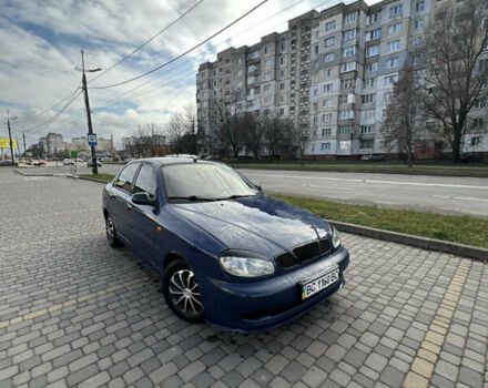 Синий Дэу Ланос, объемом двигателя 1.5 л и пробегом 145 тыс. км за 1899 $, фото 1 на Automoto.ua