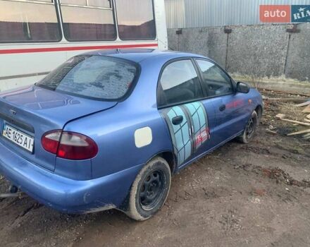 Синий Дэу Ланос, объемом двигателя 1.5 л и пробегом 235 тыс. км за 2000 $, фото 1 на Automoto.ua