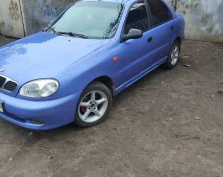 Синий Дэу Ланос, объемом двигателя 1.5 л и пробегом 97 тыс. км за 3500 $, фото 9 на Automoto.ua