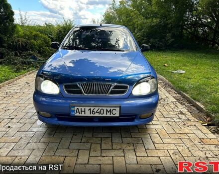 Синий Дэу Ланос, объемом двигателя 1.5 л и пробегом 143 тыс. км за 2750 $, фото 1 на Automoto.ua