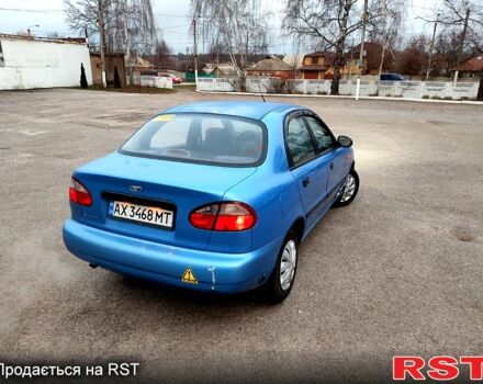 Синий Дэу Ланос, объемом двигателя 1.5 л и пробегом 193 тыс. км за 1850 $, фото 4 на Automoto.ua