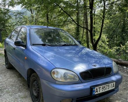 Синий Дэу Ланос, объемом двигателя 1.5 л и пробегом 213 тыс. км за 2000 $, фото 3 на Automoto.ua